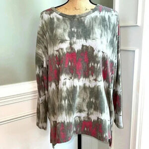 Sew In Low - Long Sleeve Tie Die Sweatshirt